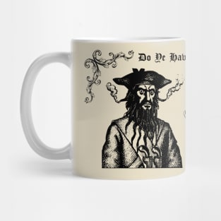 Blackbeard's Best Friend Race - Black Mug